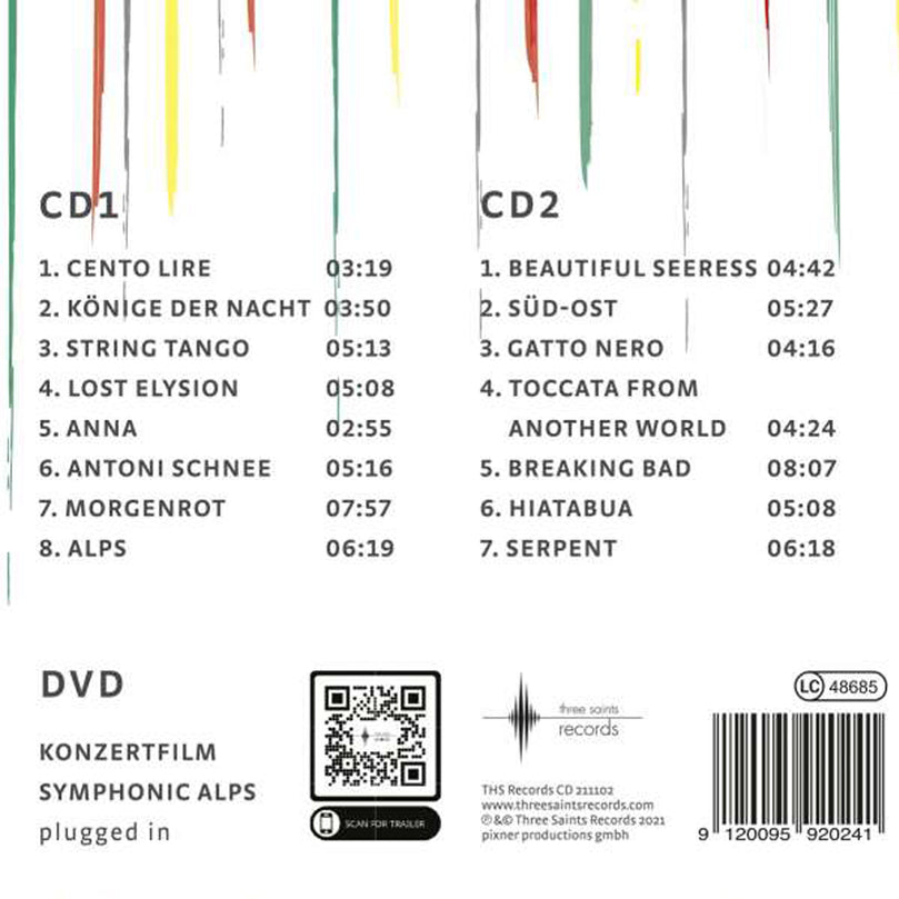 Herbert Pixner Projekt - Symphonic Alps Plugged In Backside