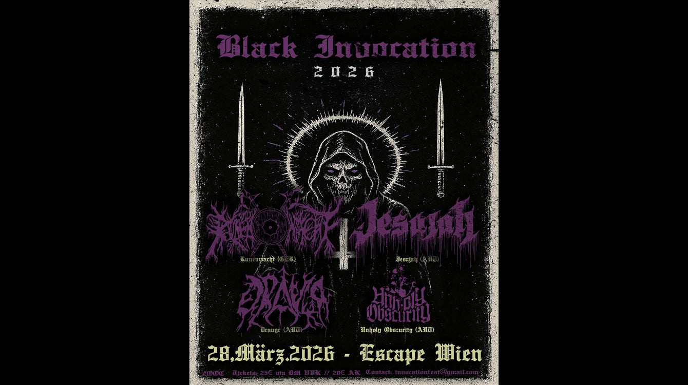 Black Invocation 2026 - Festival mit Jesajah
