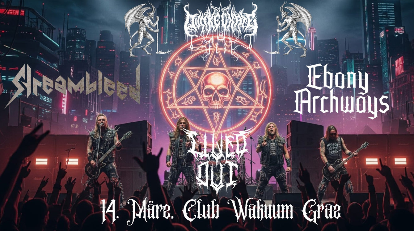 Dunkelhate Fest X mit Streambleed, Ebony Archways und Lived Out