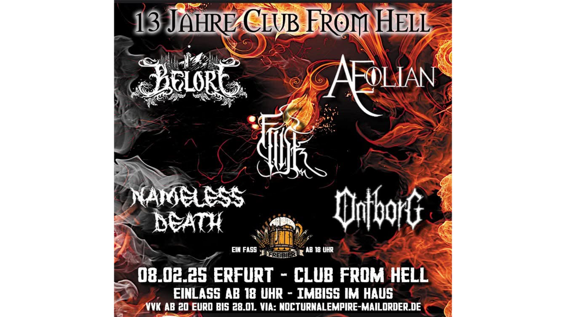 13 Jahre Club From Hell - Erfurt