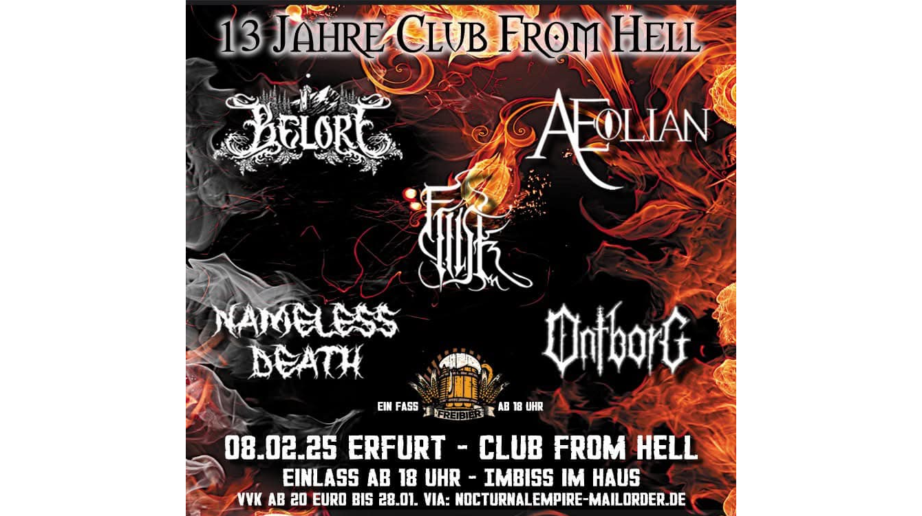 13 Jahre Club From Hell - Erfurt