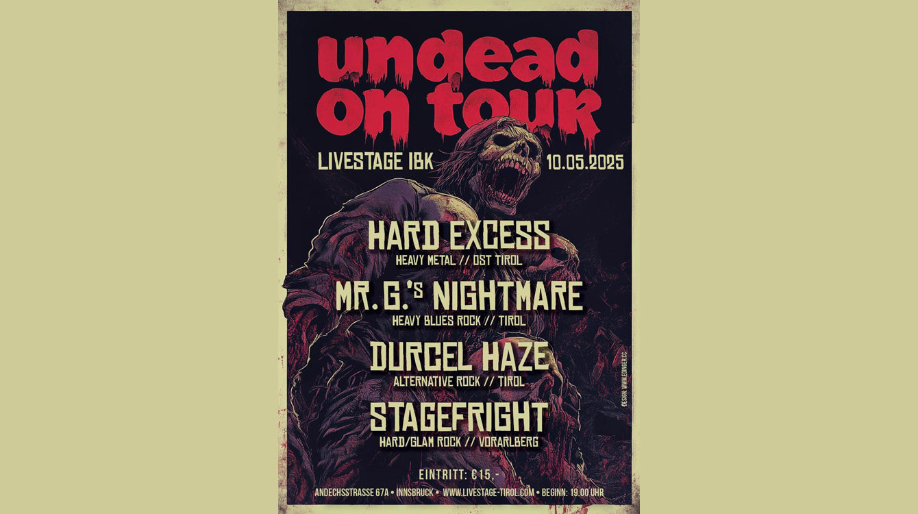 Undead On Tour - Livestage Innsbruck