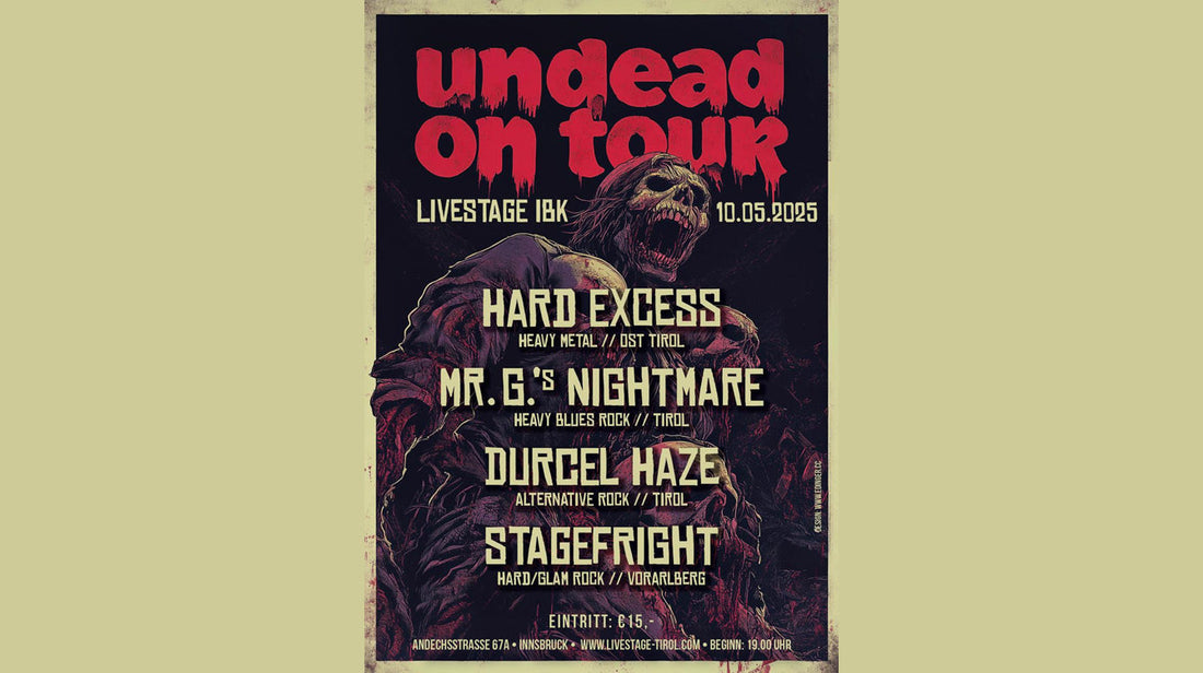 Undead On Tour - Livestage Innsbruck