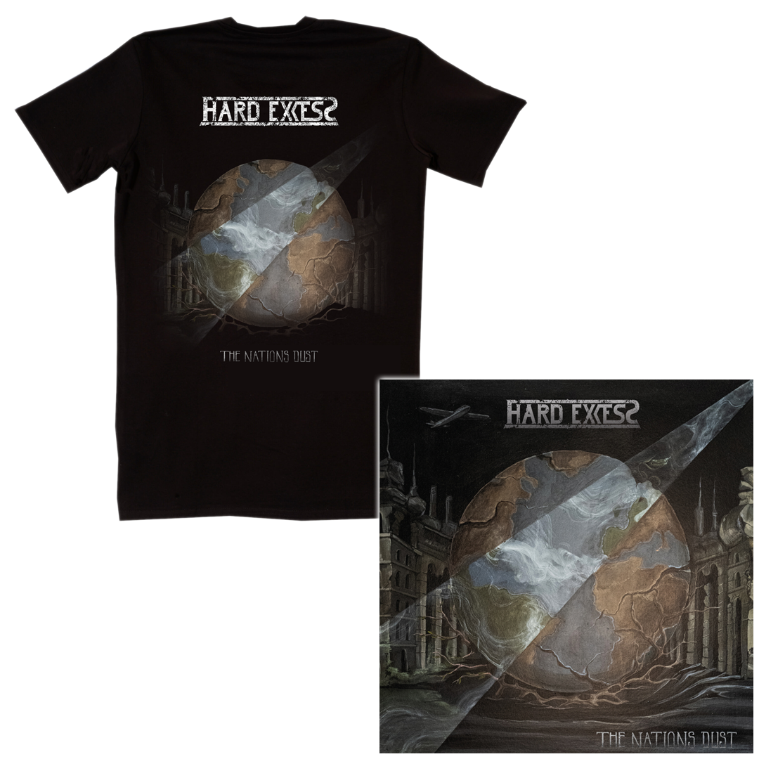 Hard Excess FanBundle - Shirt und CD von The Nations Dust im monotonus shop