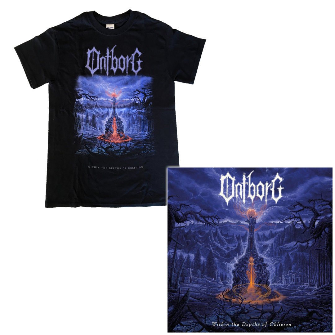 Ontborg - Within The Depths Of Oblivion Bundle aus CD und T-Shirt im monotonus shop