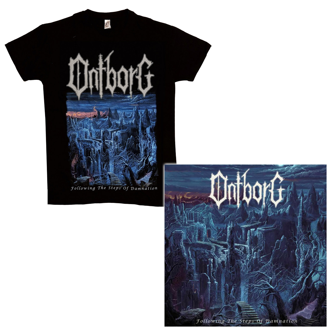 Ontborg Following The Steps Of Damnation Bundle: CD und Shirt im monotonus shop