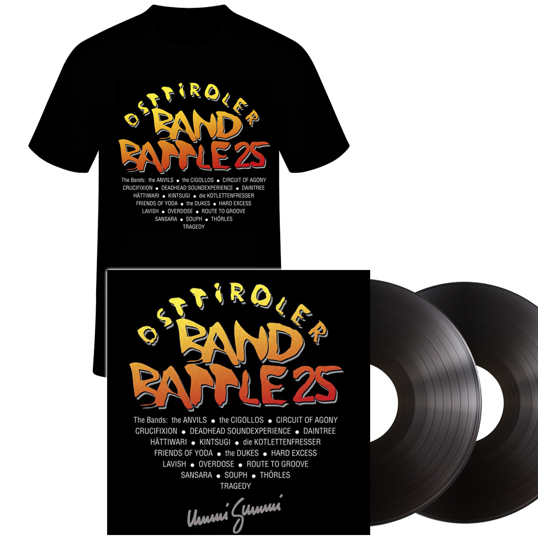 Osttiroler Band Battle 2025 Bundle: Shirt und Vinyl im monotonus shop