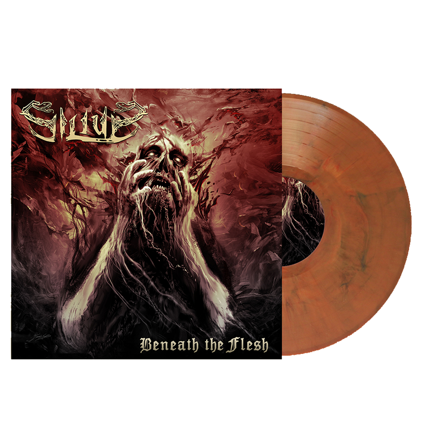 Silius - Beneath The Flesh in Marble Vinyl im monotonus shop