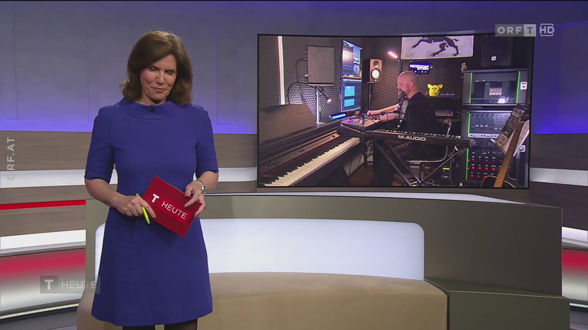 Bericht von Tirol Heute vom 15.01.2022 über Moreno Hotz im monotonus studio