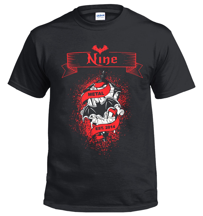 Nine - Metal Est. 2014 - T-Shirt