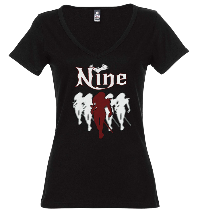 Nine - Warrior Woman - Girlie T-Shirt